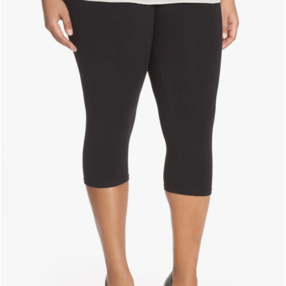 Nordstrom To Go Capri Leggings Black Size 3X